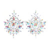 Le Désir Bliss Strass autocollants tétons Dazzling Nipple Bling